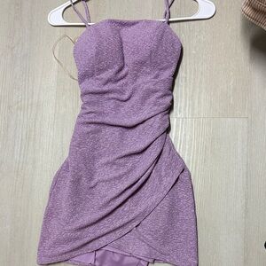 Macy's Lavender Mini Dress
